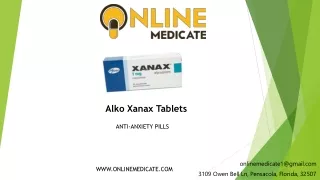 Alko Xanax Tablets | online medicate USA