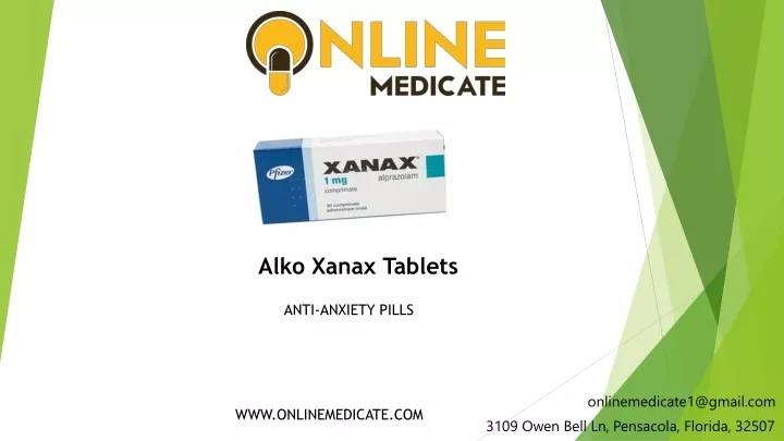 alko xanax tablets