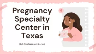 Pregnancy Specialty Center of Texas