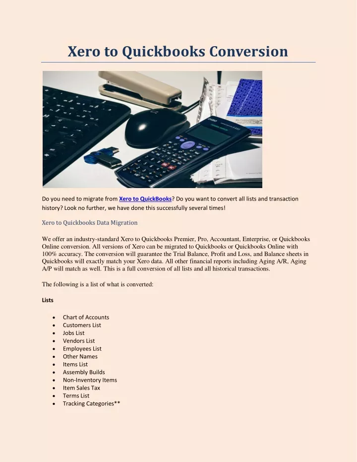 xero to quickbooks conversion