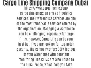 cargolineshipping