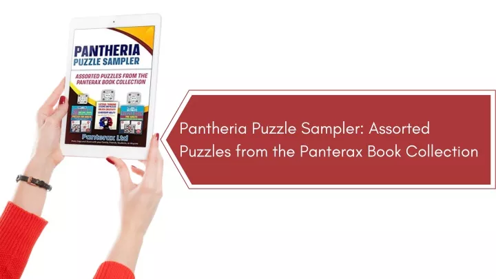 pantheria puzzle sampler assorted puzzles from
