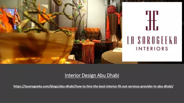 PPT - Interior Design Abu Dhabi PowerPoint Presentation, free download ...