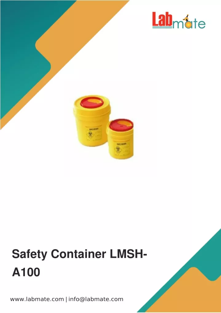 safety container lmsh a100