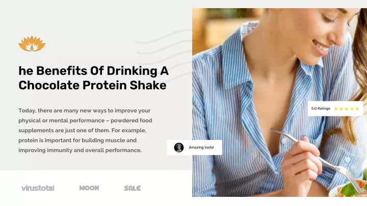 he benefits of drinking a chocolate protein shake