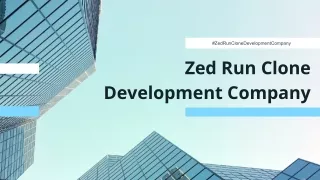 Zed Run Clone Development Company