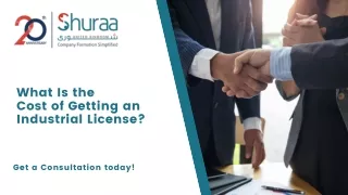 What Is the Cost of Getting an Industrial License
