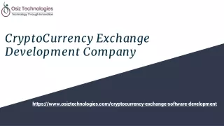 cryptocurrency exchange development company