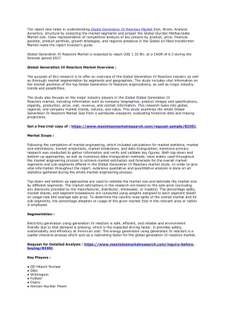 the report also helps in understanding global