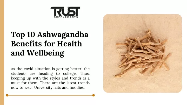 top 10 ashwagandha benefits for health