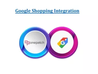 google shopping integration