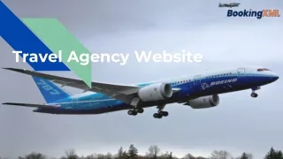 travel agency website