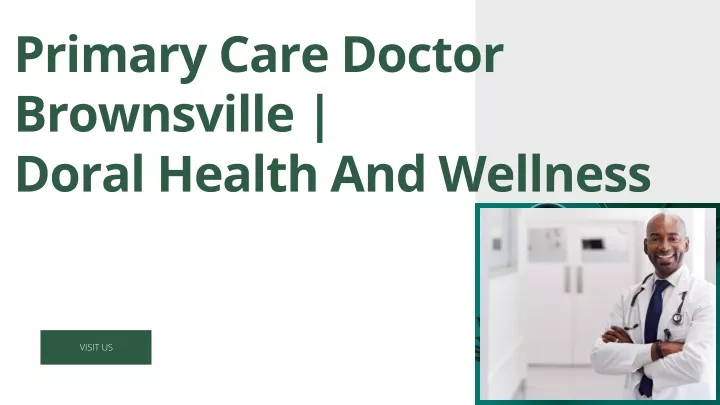 primary care doctor brownsville doral health