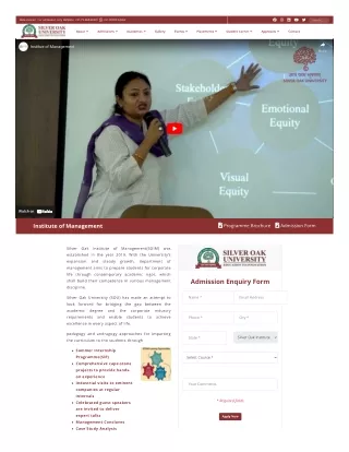 3 - Silver Oak Institute of Management (SOIM)
