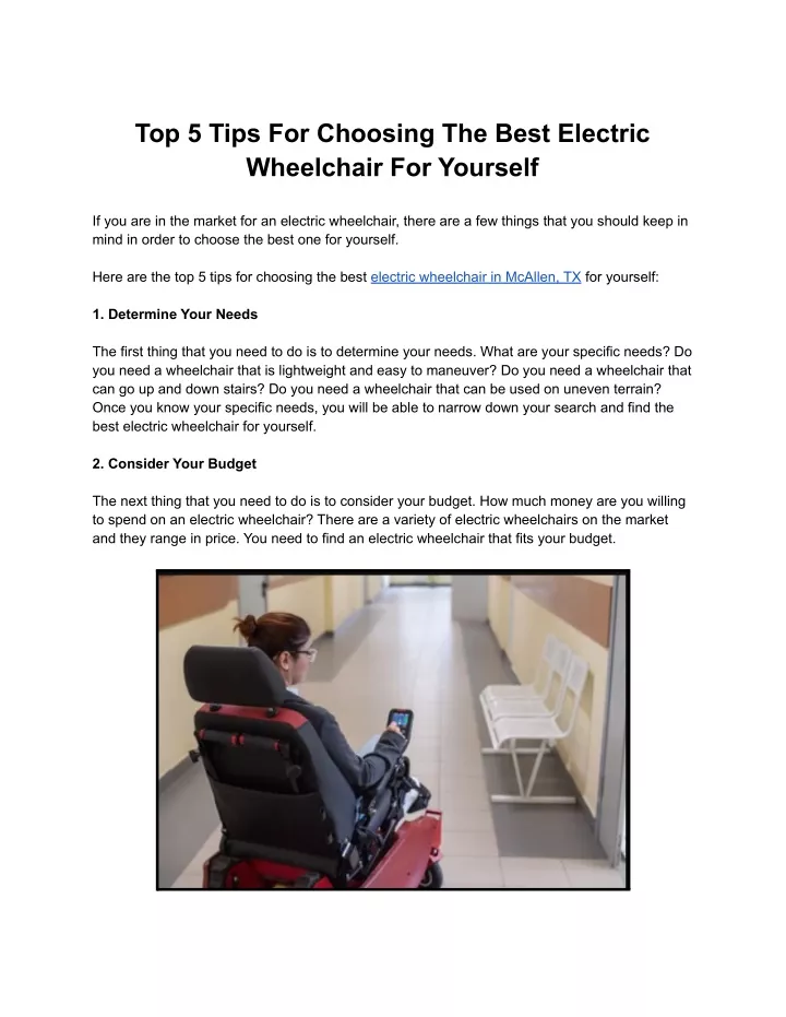 top 5 tips for choosing the best electric