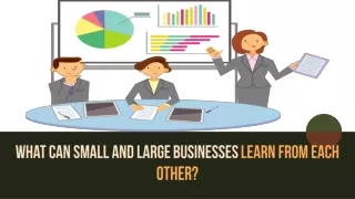 What Can Small and Large Businesses Learn From Each Other