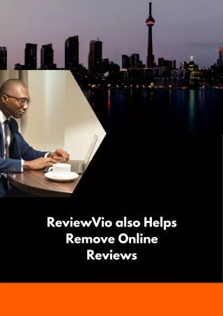 ReviewVio also Helps Remove Online Reviews