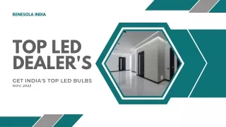 Top LED Dealer's India | Renesola India