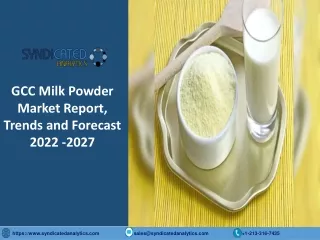gcc milk powder market report trends and forecast