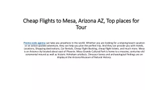 cheap flights to mesa arizona az top places for tour
