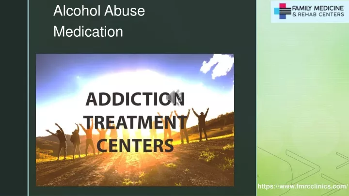 alcohol abuse medication