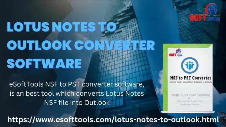 lotus notes to lotus notes to outlook converter