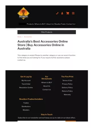 Australia's Best Accessories Online Store | Buy Accessories Online in Australia