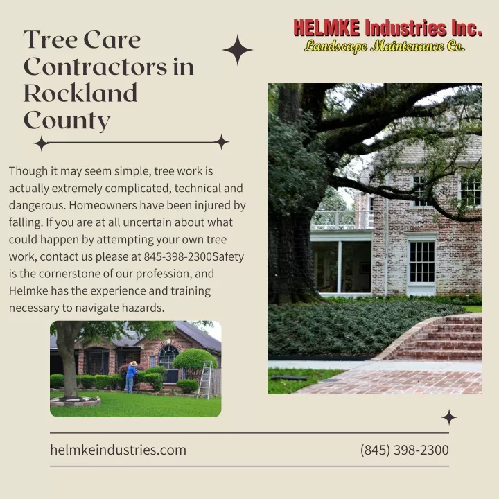 tree care contractors in rockland county