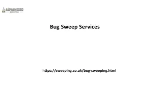 Bug Sweep Services Sweeping.co.uk ......