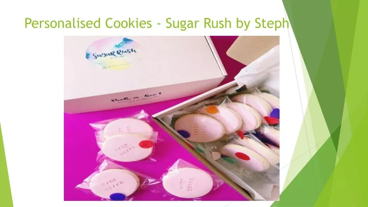 personalised cookies sugar rush by steph