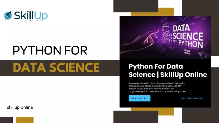 python for data science presentation