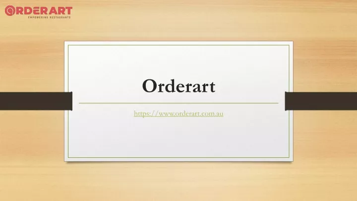 orderart