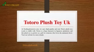 totoro plush toy uk