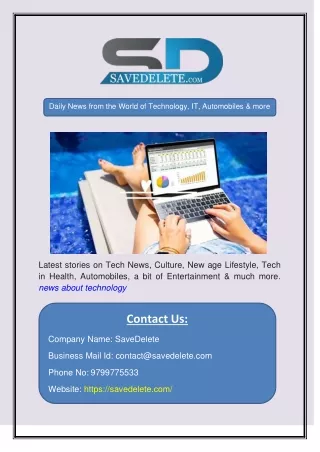 Daily News from the World of Technology, IT, Automobiles & more