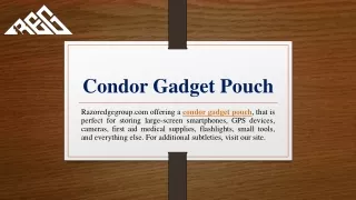 condor gadget pouch