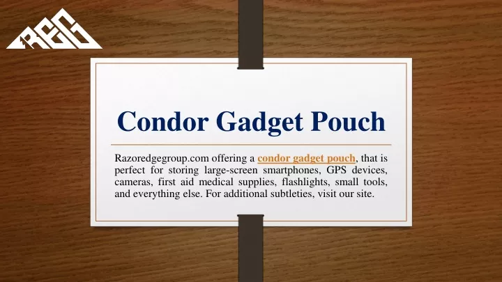 condor gadget pouch