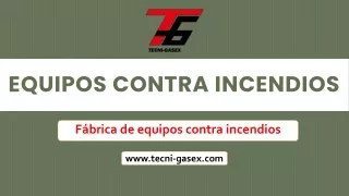 Equipos Contra Incendios