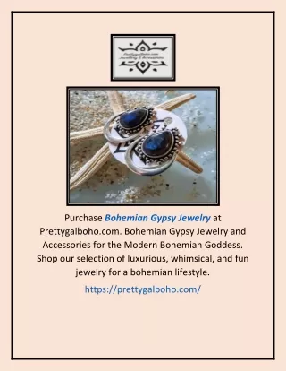 Bohemian Gypsy Jewelry | Prettygalboho.com