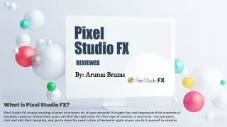 PIXEL STUDIO FX REVIEW