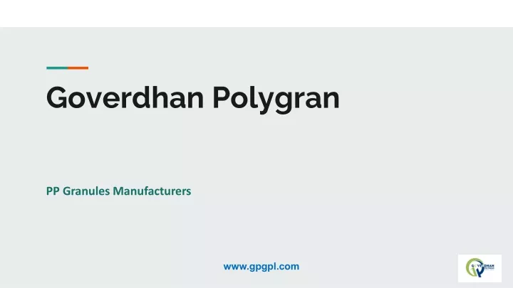 goverdhan polygran