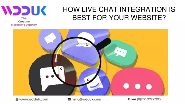 how live chat integration is best for your website