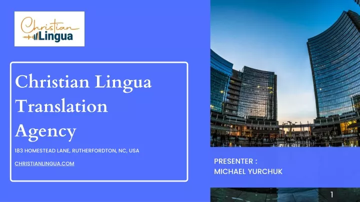 christian lingua translation agency