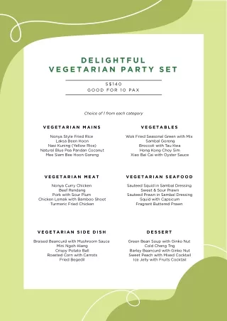 Delightful-Vegetarian-Party-Set-vegetarianbuffet.com.sg