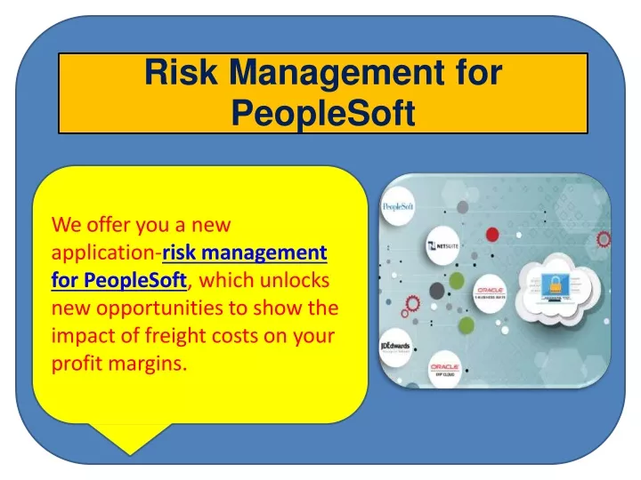 risk management for peoplesoft