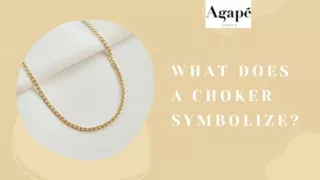 What Does a Choker Symbolize?