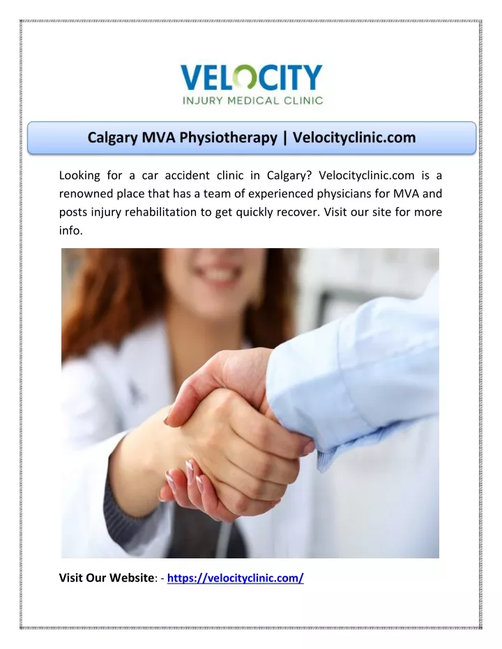 looking for a car accident clinic in calgary