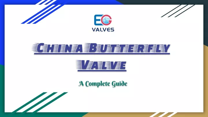 china butterfly valve