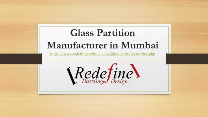 glass partition manufacturer in mumbai https www redefinepartition com glass partition service php