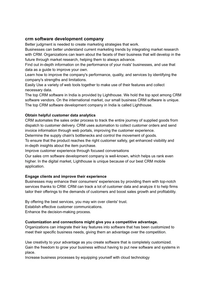 PPT - crm software development company (2) PowerPoint Presentation ...