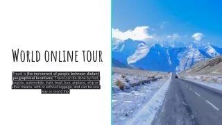 world online tour
